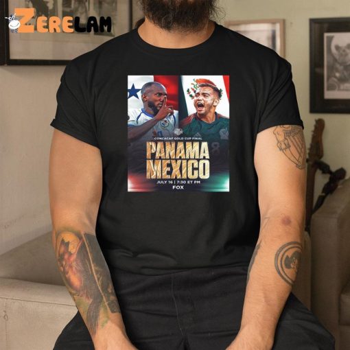 Panama Vs Mexico For The 2023 Concacaf Gold Cup Shirt