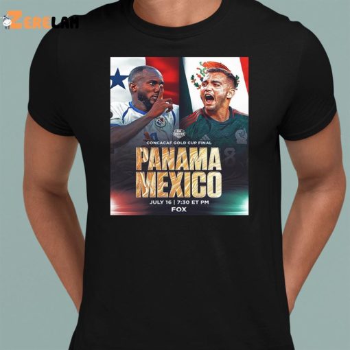 Panama Vs Mexico For The 2023 Concacaf Gold Cup Shirt