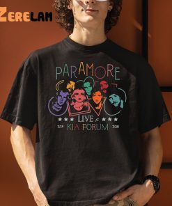 Paramore Live Kia Forum Shirt 1 1