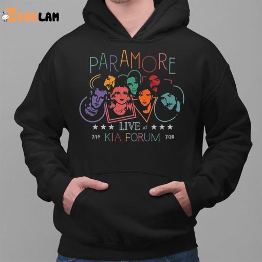 Paramore Live Kia Forum Shirt