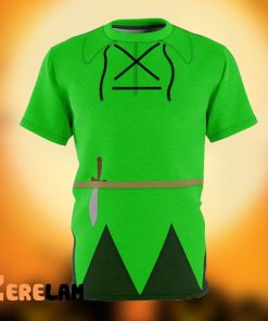 Peter Pan All Over Print Running Costume Shirt