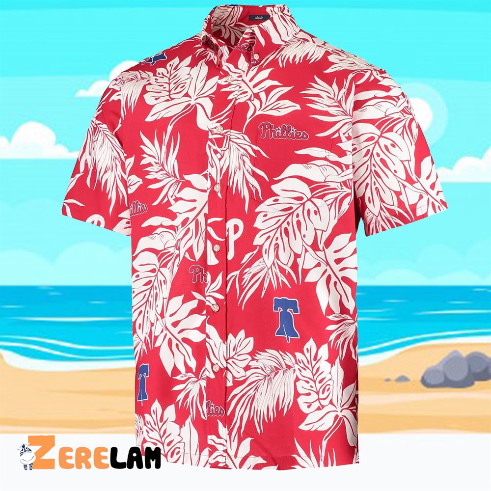 Philadelphia Phillies Aloha Hawaiian Shirt - Zerelam