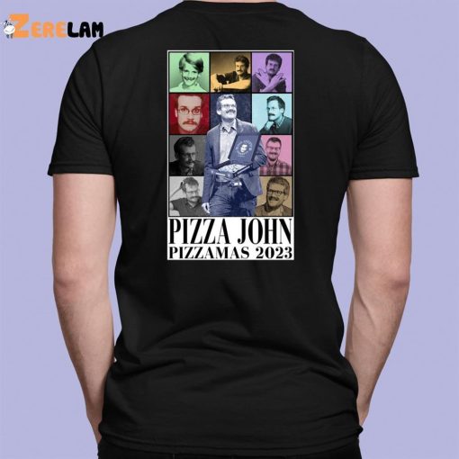 Pizza John Pizzamas 2023 The Eras Tour Shirt