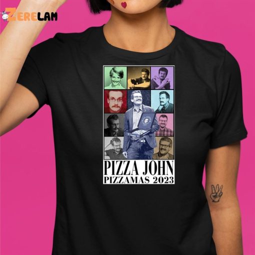 Pizza John Pizzamas 2023 The Eras Tour Shirt