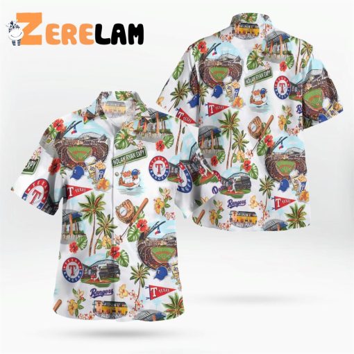 Rangers Scenic Hawaiian Shirt