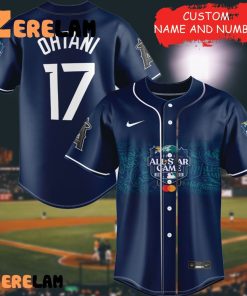 Shohei Ohtani League 2023 All-Star Game Baseball Jersey