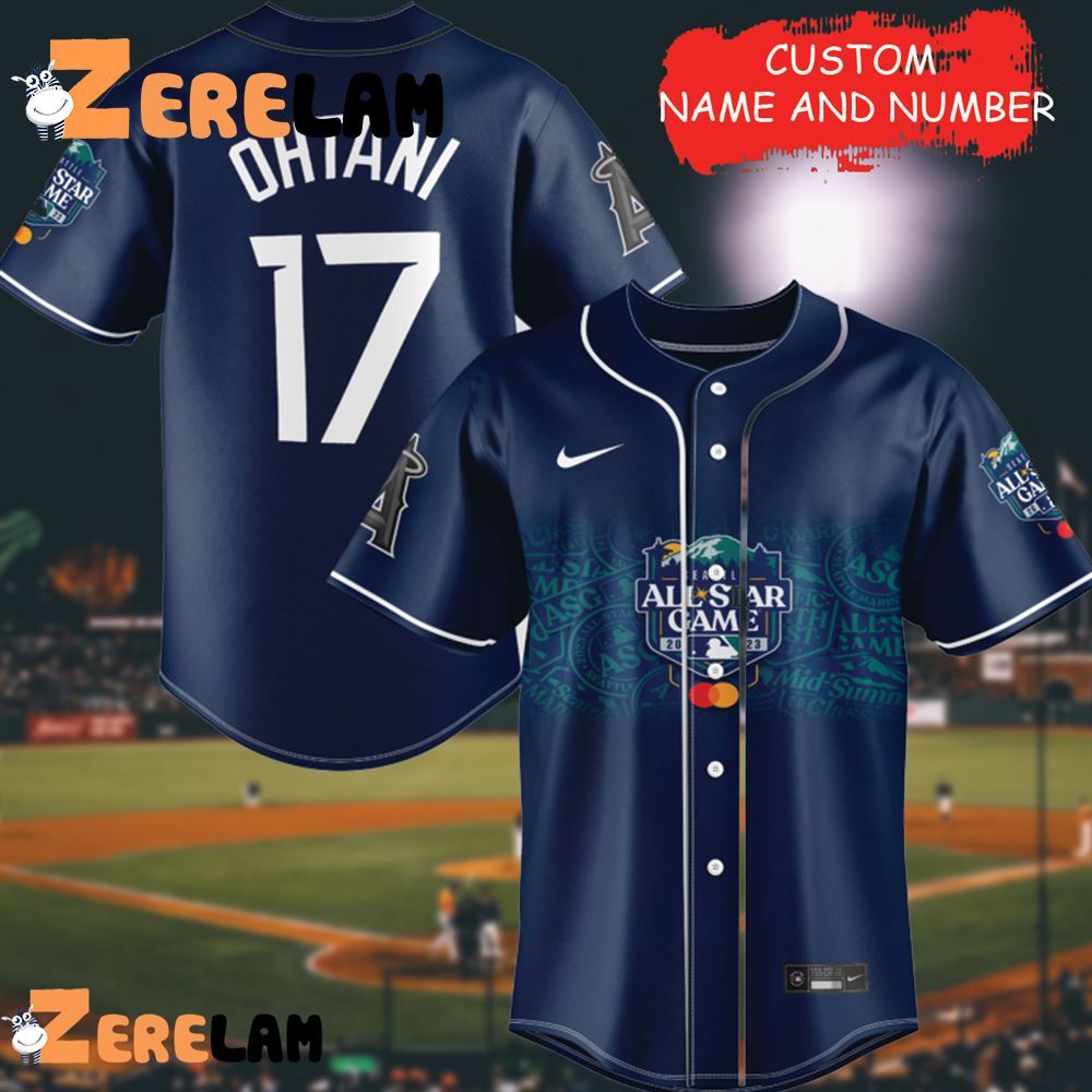 Shohei Ohtani League 2023 All-Star Game Baseball Jersey - Zerelam