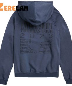 Taylor Swift Blue Crew Neck Sweatshirt The Eras Tour 2023 2