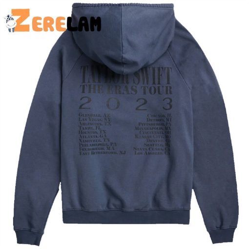 Taylor Swift Blue Crew Neck Sweatshirt, The Eras Tour 2023