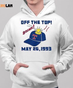 Texas Rangers Boink Off The Top May 26 1993 Shirt 2 1