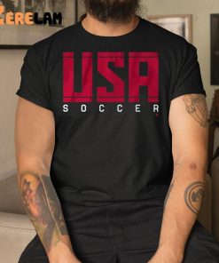 Usa Soccer Text Shirt 3 1