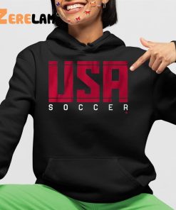 Usa Soccer Text Shirt 4 1