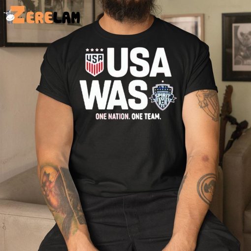 Usa Was One Nation One Team Shirt