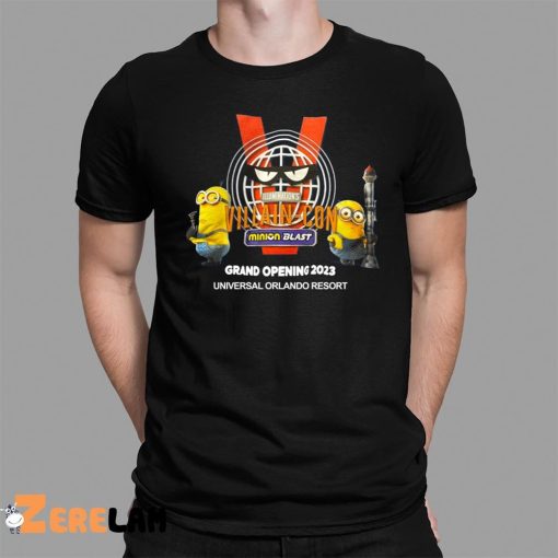 Villain-con Minion Blast Grand Opening Shirt