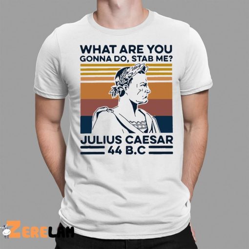 What Are You Gonna Do Stab Me Julius Caesar 44 Bc Shirt