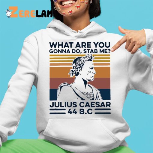 What Are You Gonna Do Stab Me Julius Caesar 44 Bc Shirt