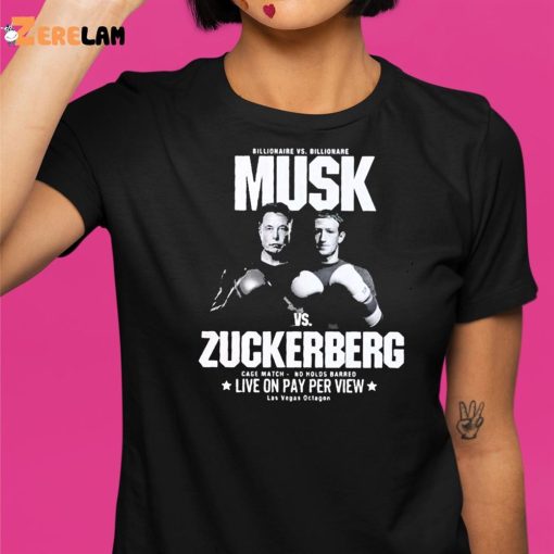 Zuckerberg Vs Musk Cage Match Shirt Shirt