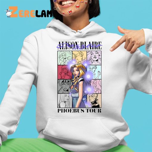 Alison Blaire Dazzler Phoebus Tour Shirt
