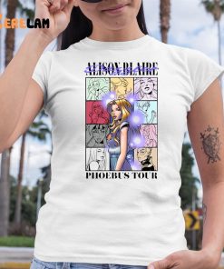 Alison Blaire Dazzler Phoebus Tour Shirt 6 1