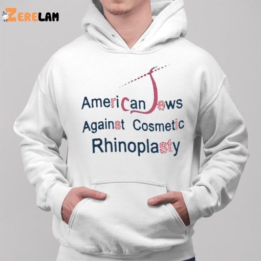 American Jew Against Cosmetic Rhinoplasty shirt