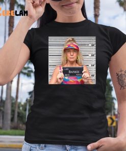 Barbie Trump Mugshot Shirt 6 1