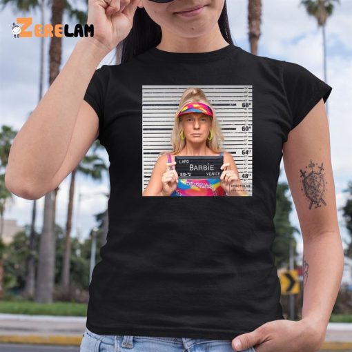 Barbie Trump Mugshot Shirt