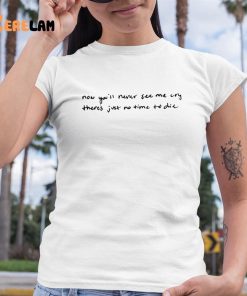 Black Top Big T Shirt Billie Eilish Lyrics 6 1