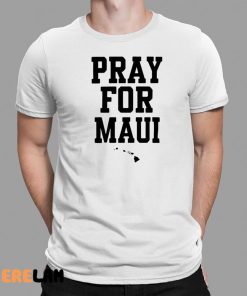 Cameron Wolfe Pray For Maui Shirt