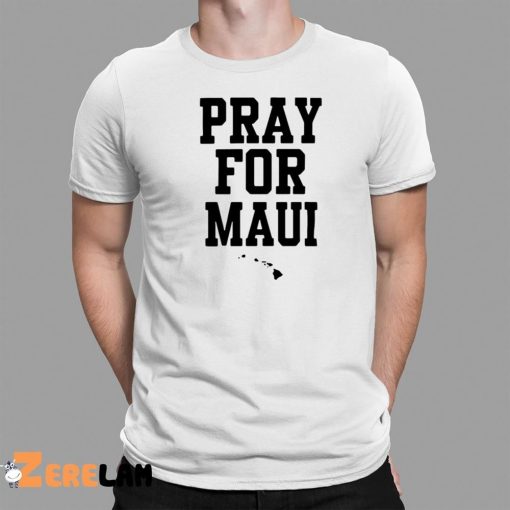 Cameron Wolfe Pray For Maui Shirt