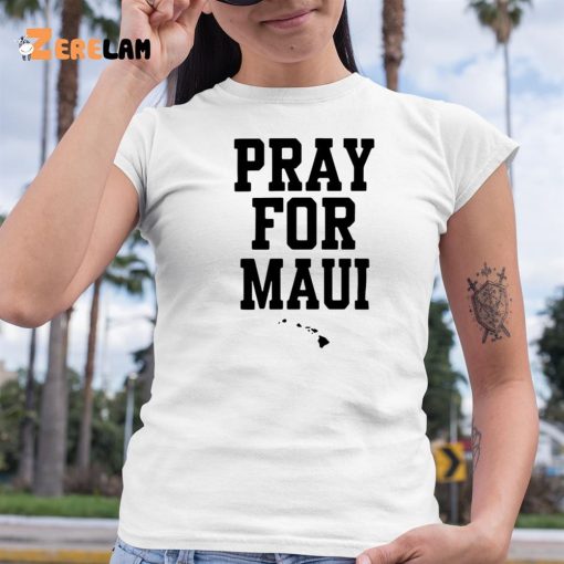 Cameron Wolfe Pray For Maui Shirt