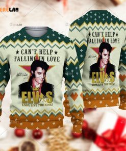 Can’t Help Falling In Love Ugly Christmas Sweater