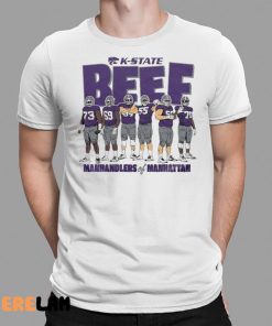 Charlie Hustle K State Beef Manhandlers Of Manhattan Shirt