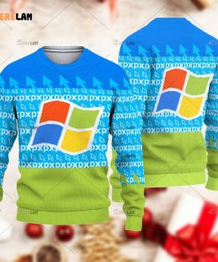 Christmas The Windows XP Ugly Sweater