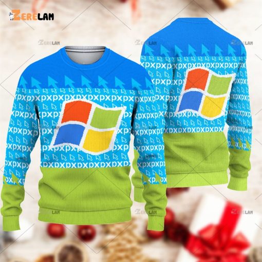 Christmas The Windows XP Ugly Sweater