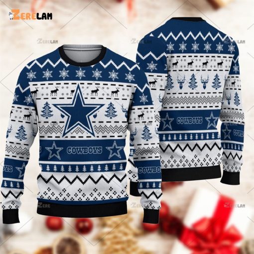 Cowboys Football Team Ugly Christmas Ugly Sweater
