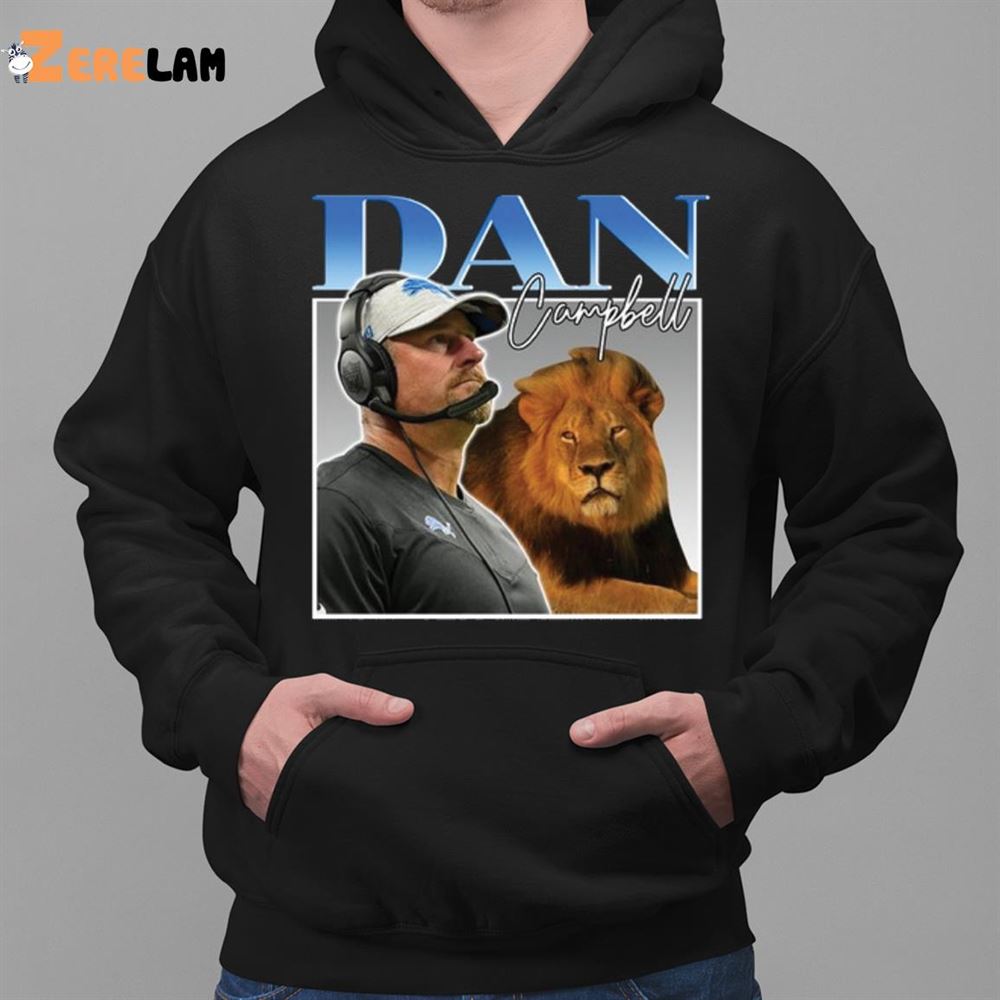 Detroit Lions 313 Dan Campbell T-Shirt