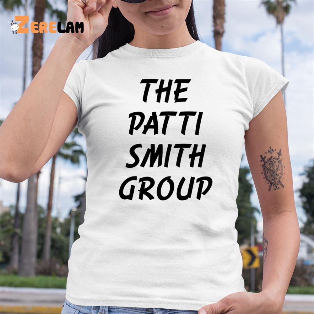 Patti Smith Trio California August 2023 Poster shirt