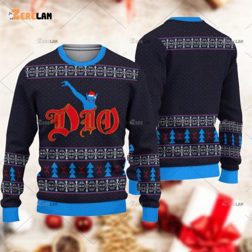 Dio Holy Diver Tour 83 Christmas Ugly Sweater
