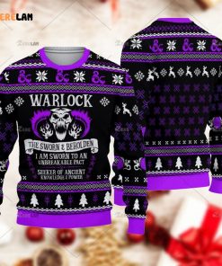 Dnd Classes Warlock Sweater Ugly Christmas