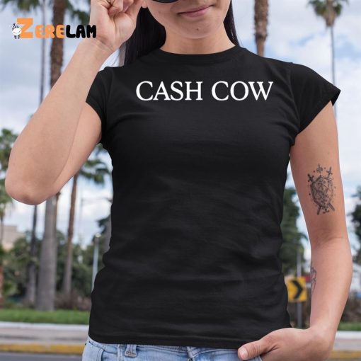 Doja Cat Wearing Cash Cow Shirt