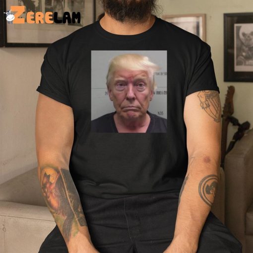 Donald Trump MugShot Shirt Fulton County Jail