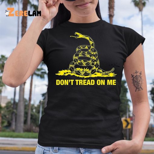 Dont Tread On Me Shirt Gadsden Flag Shirt