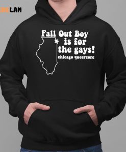 Fall Out Boy Is For Bisexuals Chicago Queercore Shirt 2 1