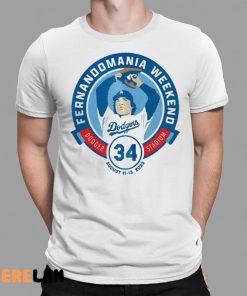 Fernandomania Weekend Dodger Stadium 34 Shirt