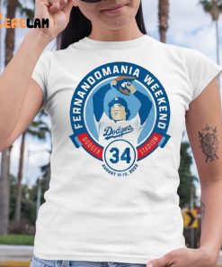 Fernandomania Weekend Dodger Stadium 34 Shirt 6 1
