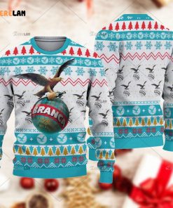 Fernet Branca Ugly Knitted Christmas Ugly Sweatshirt