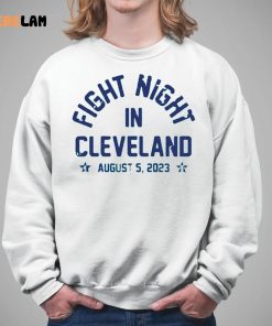 Fight Night In Cleveland August 5 2023 Shirt 5 1