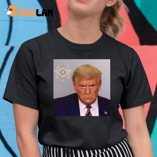 Former President Donald Trump Mugshot Shirt