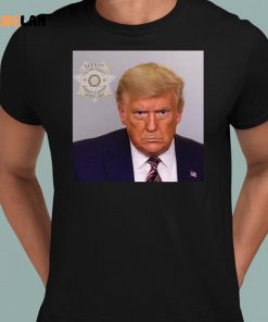 Former President Donald Trump Mugshot Shirt 8 1