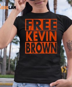 Free Kevin Brown Shirt 6 1